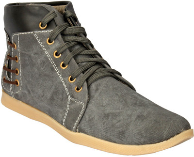 

Drivn Ankle Length Casual Sneakers For Men(Grey