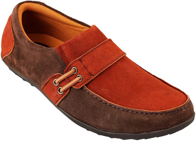 

Metro Genx Corporate Casuals For Men(Brown, Orange, 12;brown