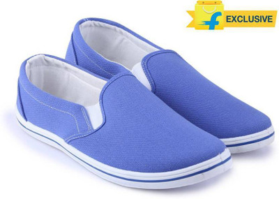 

Flying Machine Canvas Canvas Loafers For Men(Blue