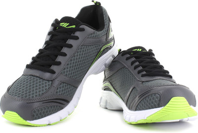 

Fila Running Shoes For Men(Green, Grey), Gry/grn