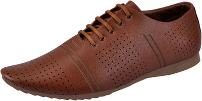 

FAUSTO Lace Up For Men(Tan