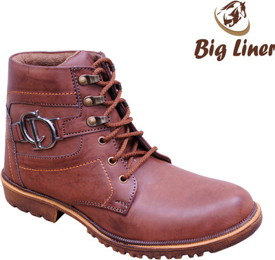 

Big Liner Boots For Men(Tan