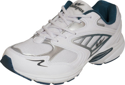

Campus Naveda Running Shoes For Men(White, Blue, Silver)