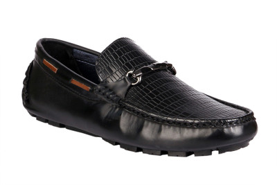 

Leather Park Loafers For Men(Black