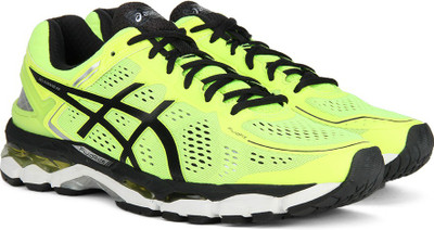 

Asics GEL-KAYANO 22 Running Shoe For Men(Yellow, Flash yellow/black/silver
