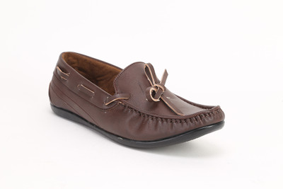 

Quarks Knot Loafers For Men(Brown