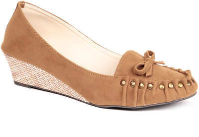 

Ignis Loafer Wedge Bellies For Women(Beige, Beige002