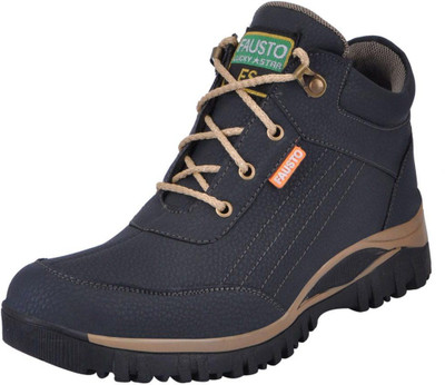 

FAUSTO Hiking and Trekking Boots For Men(Black