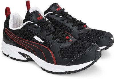 

Puma Agility Dp Men Training Shoes For Men(Black, Black-high risk red-white