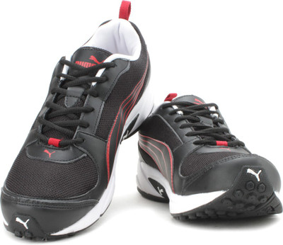 

Puma Agility Dp Training Shoes For Men(Black, Black-high risk red-white