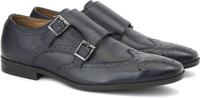 

Arrow Monk Strap shoes For Men(Black, Brown
