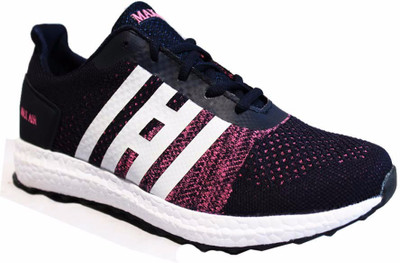 Max Air Walking Shoes For Men(Black, Purple