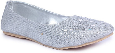 

Sindhi Footwear Bellies Bellies For Women(Silver)
