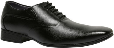 

Bata BLACK Lace Up shoes For Men(Black