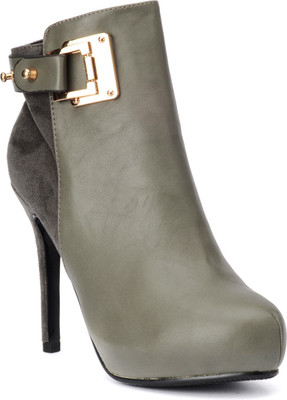 

Bruno Manetti 614-9 Boots For Women(Grey