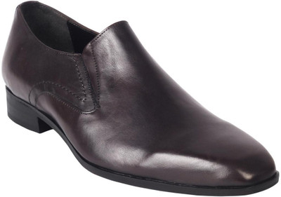 

Salt N Pepper 15-327 BROWN Slip On For Men(Brown