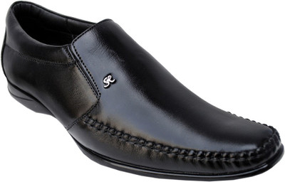 Seamax Formal shoe Slip On For Men(Black