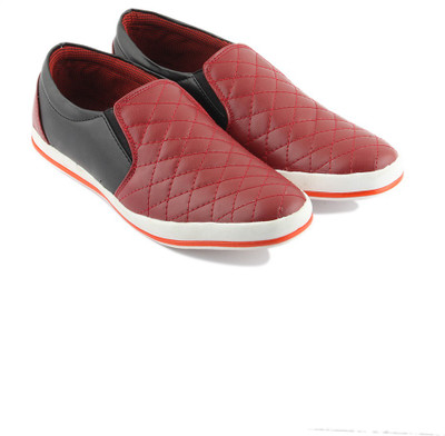 

Golden Sparrow Trendy Casual shoe For Men(Black, Red)