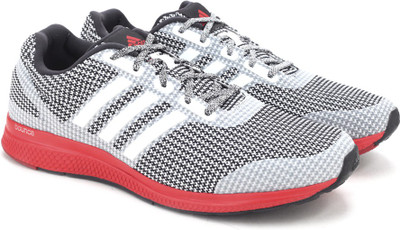 

ADIDAS MANA BOUNCE M Running Shoes For Men(Black, White, Crywht/cblack/vivred