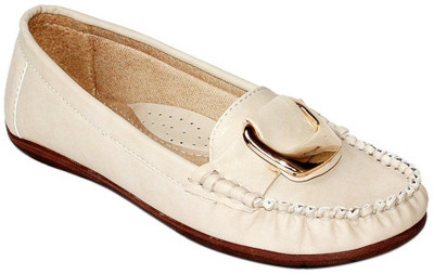 

Promenade Clergie Beige Loafers For Women(Beige), Cream