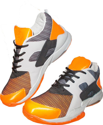 

Port Shinider Badminton Shoes For Men(Orange