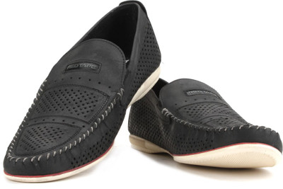 

Red Tape Men Genuine Leather Loafers For Men(Black)