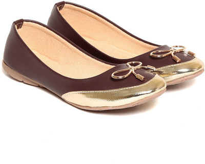 

TEN TEN Women's Brown Bellerinas Bellies For Women(Brown)
