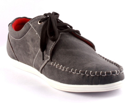 

Zapatoz Grey Faded Derby Casual Shoes For Men(Grey