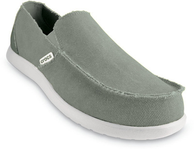 Crocs Santa Cruz Mens Loafers For Men(White