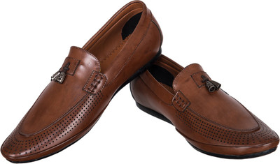 

H&V Loafers For Men(Brown