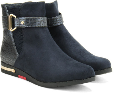 

Addons Addons Navy Colored Boots Boots For Women(Navy