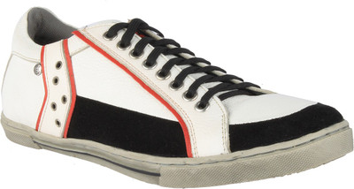 

Salt N Pepper 15-386 Gambler Black White Sneakers Sneakers For Men(White