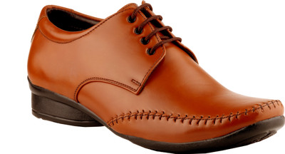 

Zebra United Kingdom Lace Up Shoes For Men(Tan