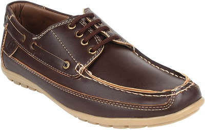 

Guava Boat Shoes For Men(Brown, 03;brown