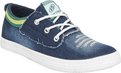 

Vostro ALVINA Canvas Shoes For Women(Navy, Blue