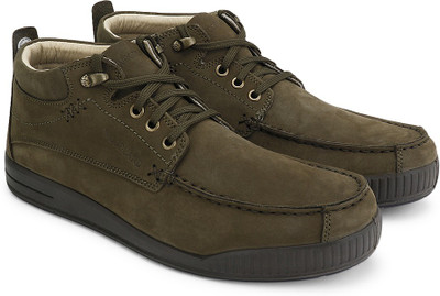 

Woodland Men Boots For Men(Green), Olive green