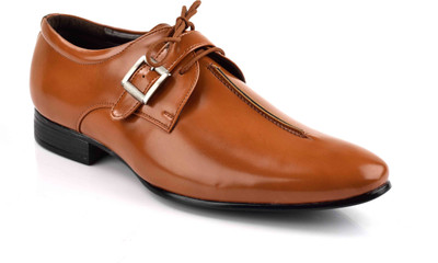 

Levanse Monk Strap For Men(Tan, Matte tan