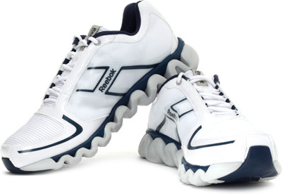

REEBOK Ziglite Run LP Running Shoes For Men(White, Navy, Grey), Core white;ath navy;grey