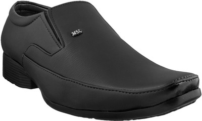 

MSL Men's Formals Slipons Slip On For Men(Black, 11;black