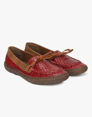 

Knotty Derby Katie Casuals For Women(Red, Tan