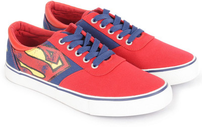 

Superman SUPERMAN CANVAS Sneakers For Men(Blue, Red