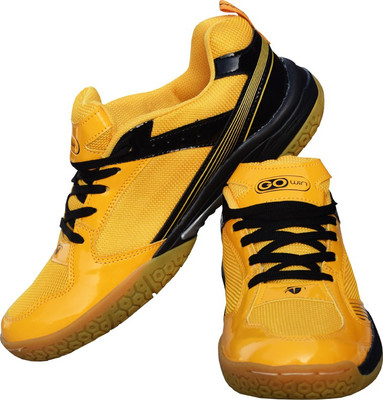 

Gowin Neo Grip Badminton Shoes For Men(Yellow, Black