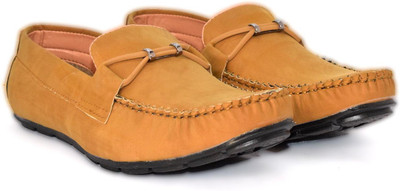 

Alberto Calza Valvet Tie Loafers For Men(Tan