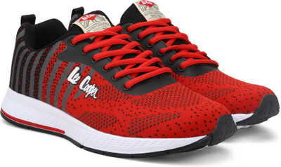 

Lee Cooper Running shoes For Men(Red, Red-black