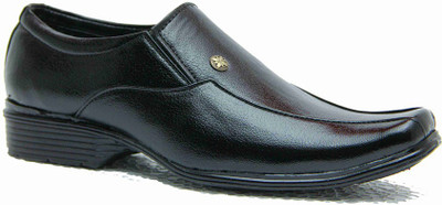 Loddx Slip On Shoes For Men(Black)