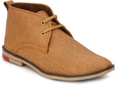 

Menfolks Boots For Men(Brown, Grey