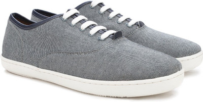 

WROGN Genuine Leather Sneakers For Men(White, Jeans