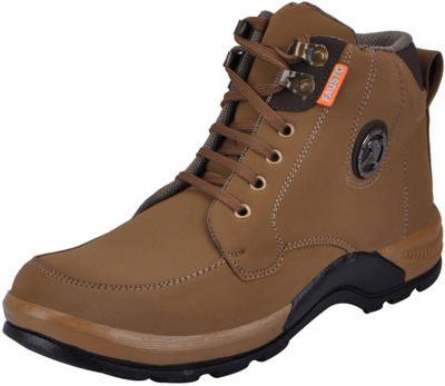 

FAUSTO Boots For Men(Brown), Cheeku
