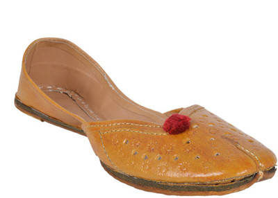 

DFR DFR Designer juti -Tan Color Jutis For Women(Tan, 01 tan
