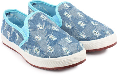 

Shoetopia Canvas Shoes For Women(Blue